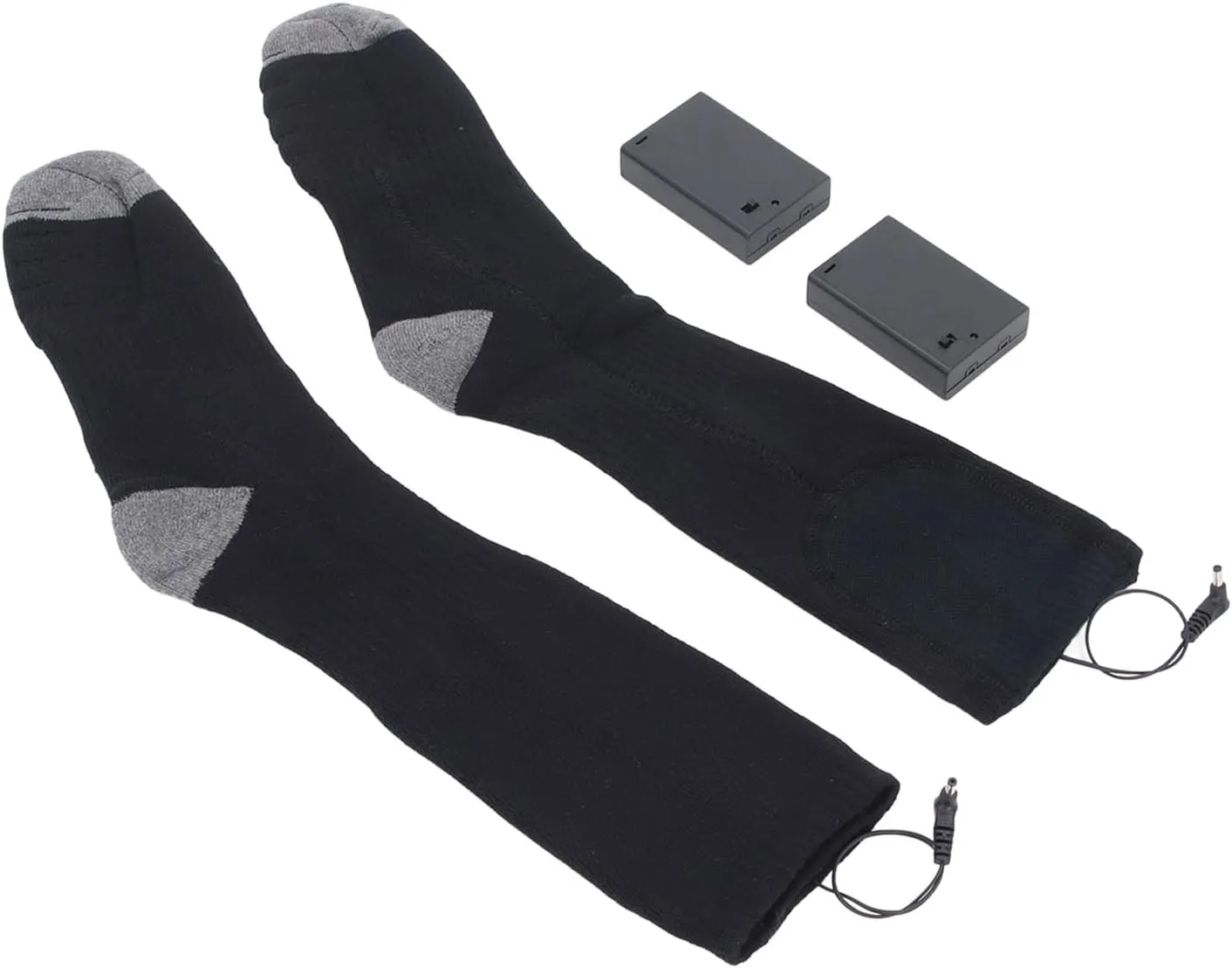 Electric Heated Cotton Socks Battery Operated Warm Winter Comfortable Hiking Camping for Men Women