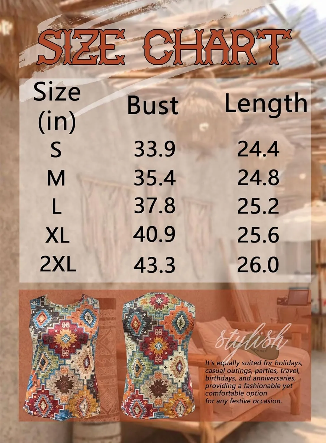 Ella Lust Womens Western Graphic Tank Top - Cowgirl Country Concert Outfits Sleeveless Loose Fit Tee Ladies Trendy Boho Shirt