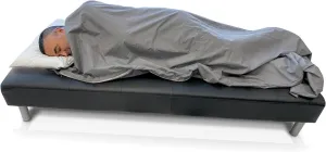 EMF Sleeping Bag Provides EMF Shielding and Earthing Made in Canada - Comfortable, Durable, and Easy to Wash - High Attenuation - Made to Last - Adult Unisex