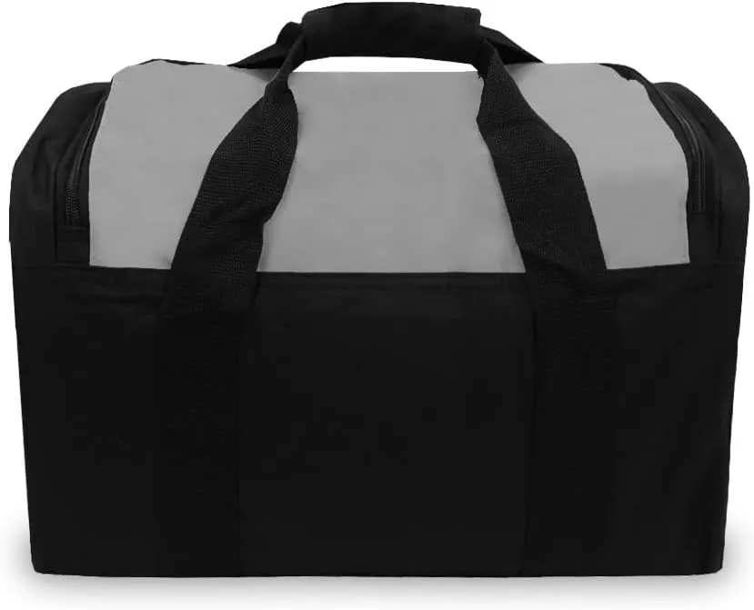 Everest Gym Bag with Wet Pocket, Dark Gray/Black