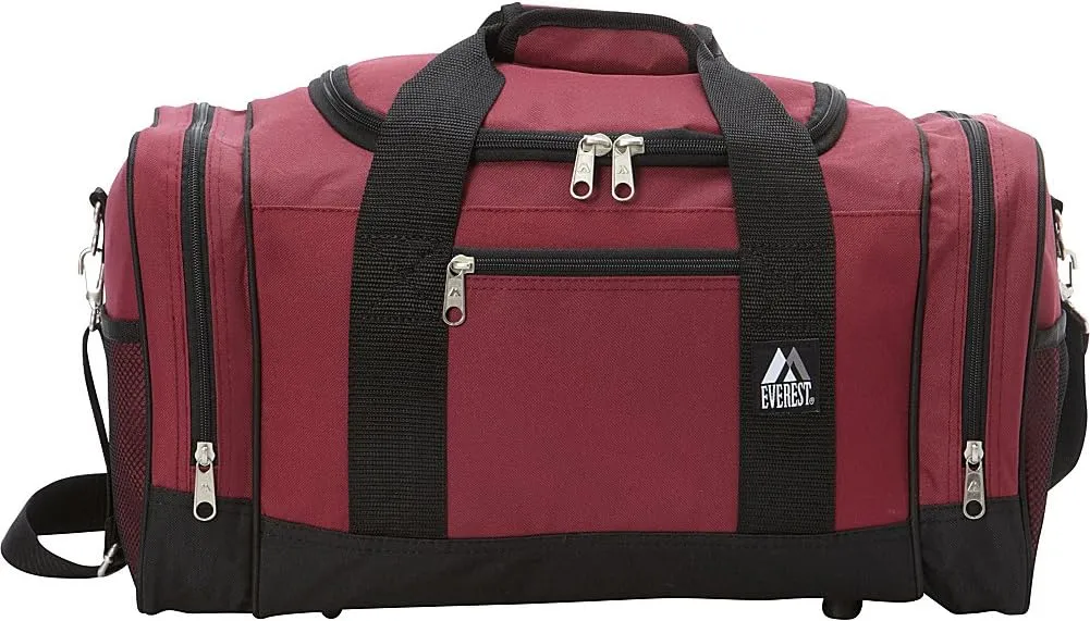 Everest Sporty Crossover Duffel Bag, Dark Gray, One Size