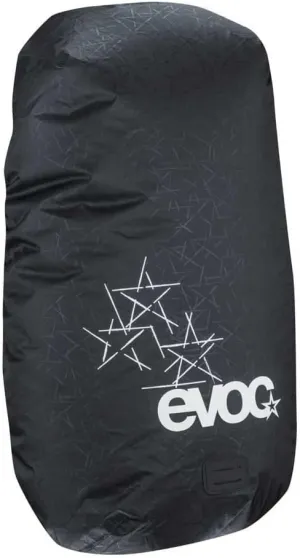EVOC RAINCOVER Sleeve Rucksack Regenschutz für Outdoorabenteuer, wasserdichte Rucksack Schutzhülle (Flexible Größenanpassung durch Kordelzug, reflektierender Druck, Größe: M, L)