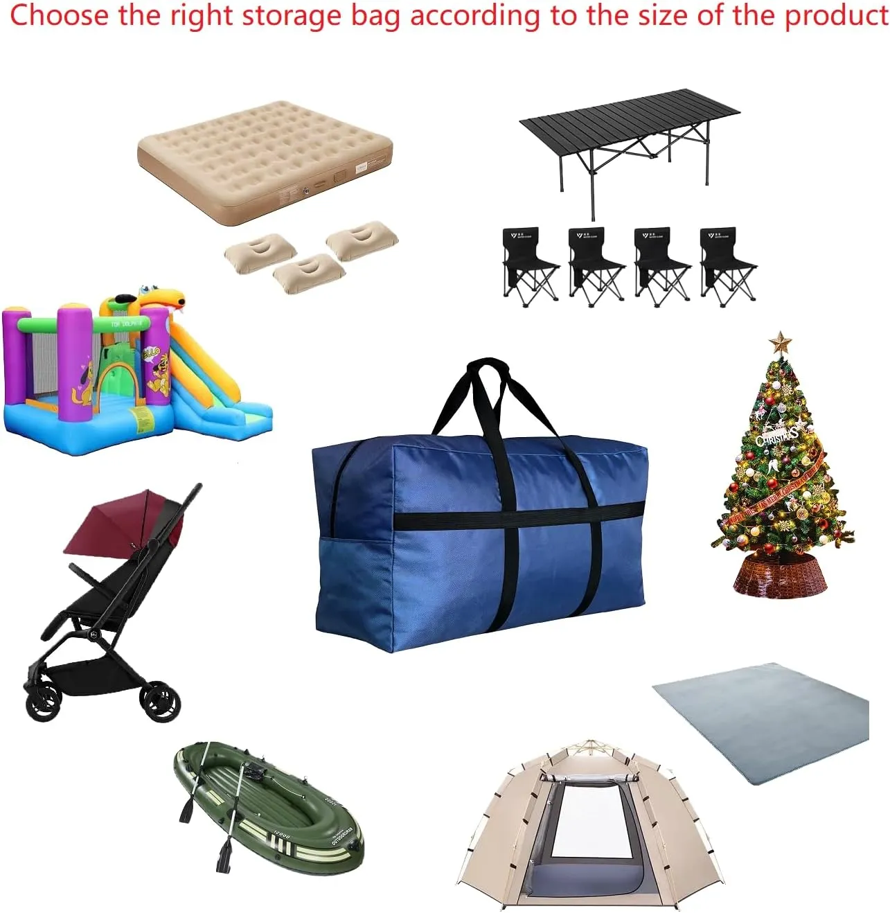 Extra Large Storage Duffle Bag for Travel, Big Foldable XL Duffle Bag for Traveling - Pink
