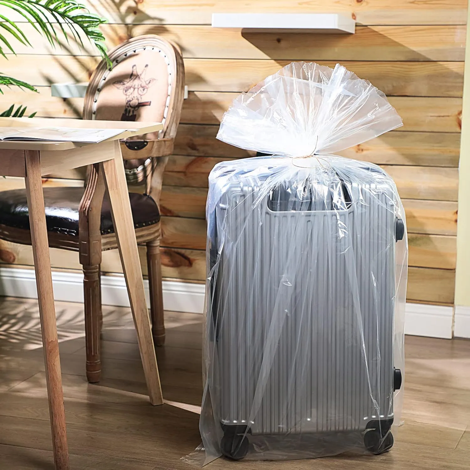 Fainne 10 Pack Extra Large Clear Plastic Storage Bags 40 x 60 Inch 2.75 Mils Giant Jumbo Moving Flat Plastic Storage Bags for Clothes Packing Luggage Suitcase Furniture Comforter Bike Blanket