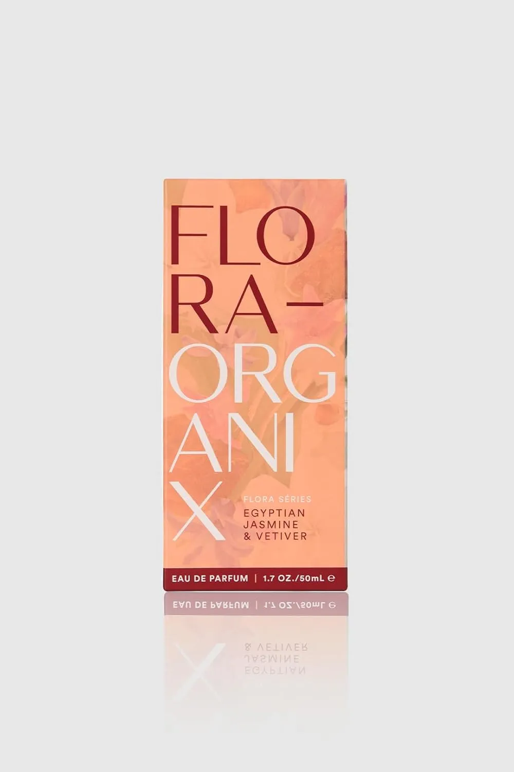 Flora-Organix Egyptian Jasmine & Vetiver Eau de Parfum - Natural Perfume with Spice Floral Notes - Cruelty-Free, Sulfate-Free, Vegan with Natural Ingredients - 1.7 oz