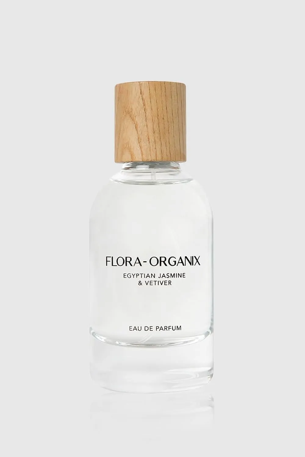 Flora-Organix Egyptian Jasmine & Vetiver Eau de Parfum - Natural Perfume with Spice Floral Notes - Cruelty-Free, Sulfate-Free, Vegan with Natural Ingredients - 1.7 oz