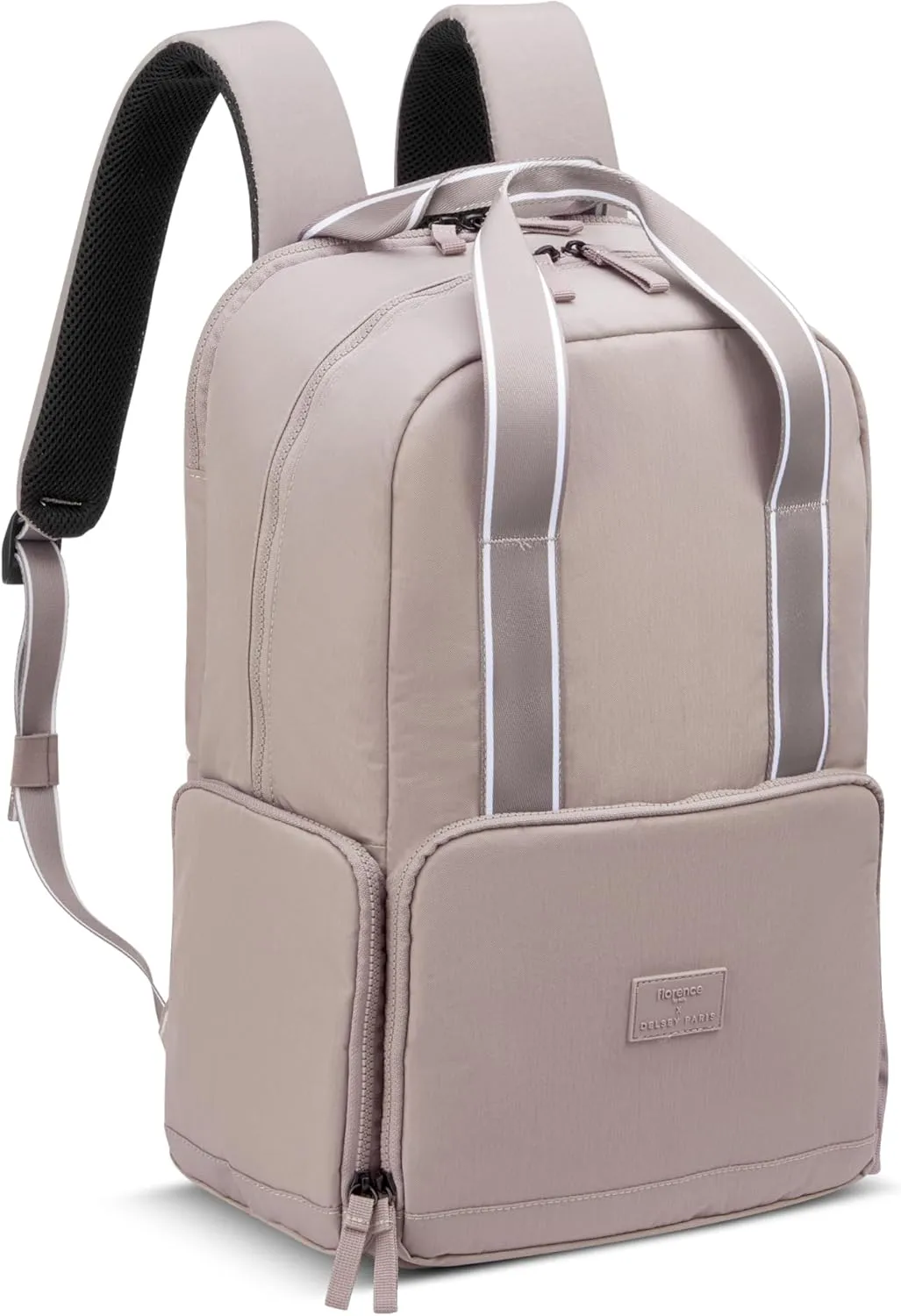 florence by mills Carefree Carry Laptop Travel Backpack, Chestnut