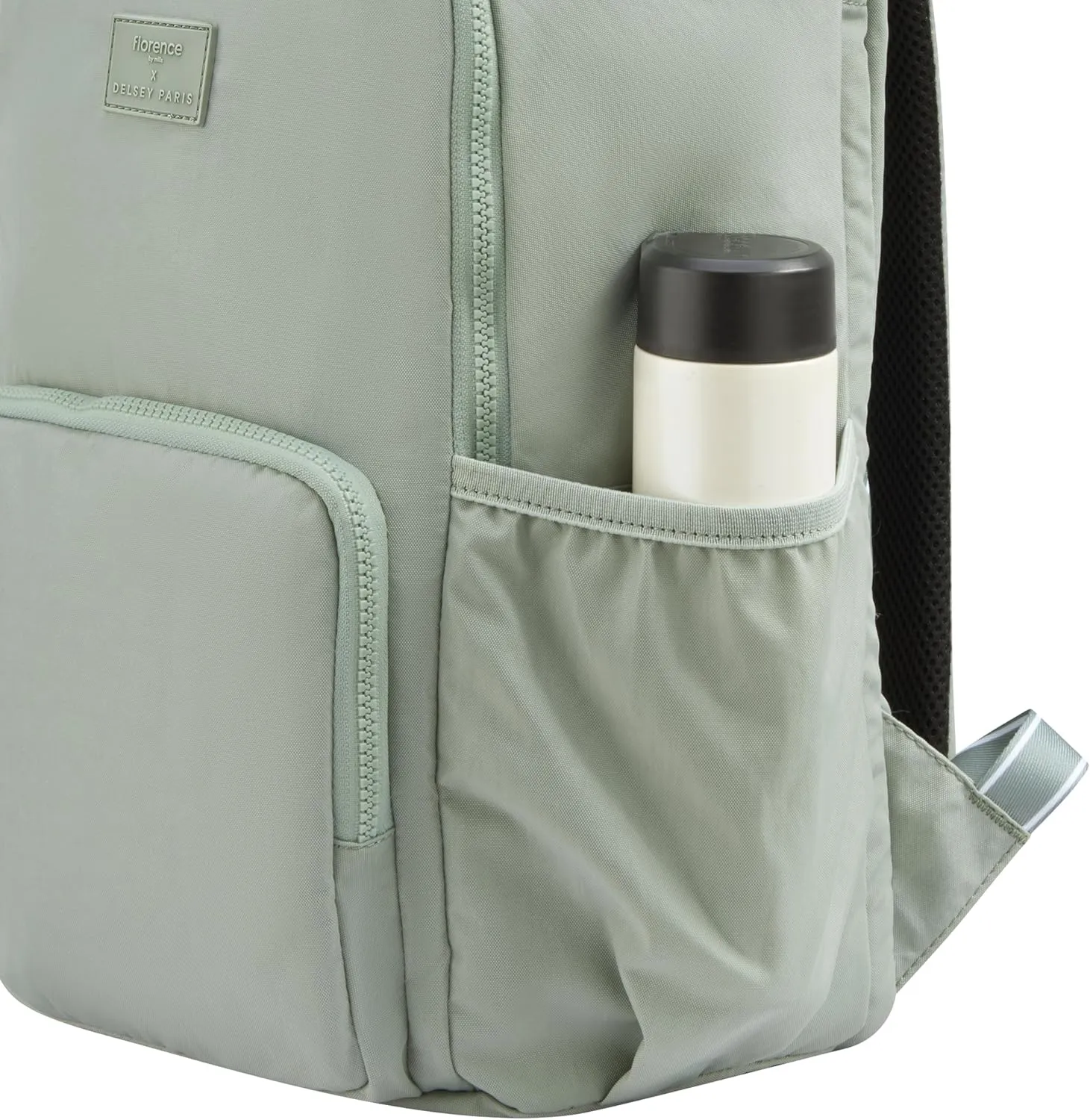 florence by mills Fresh Start Laptop Travel Backpack, Sage Green