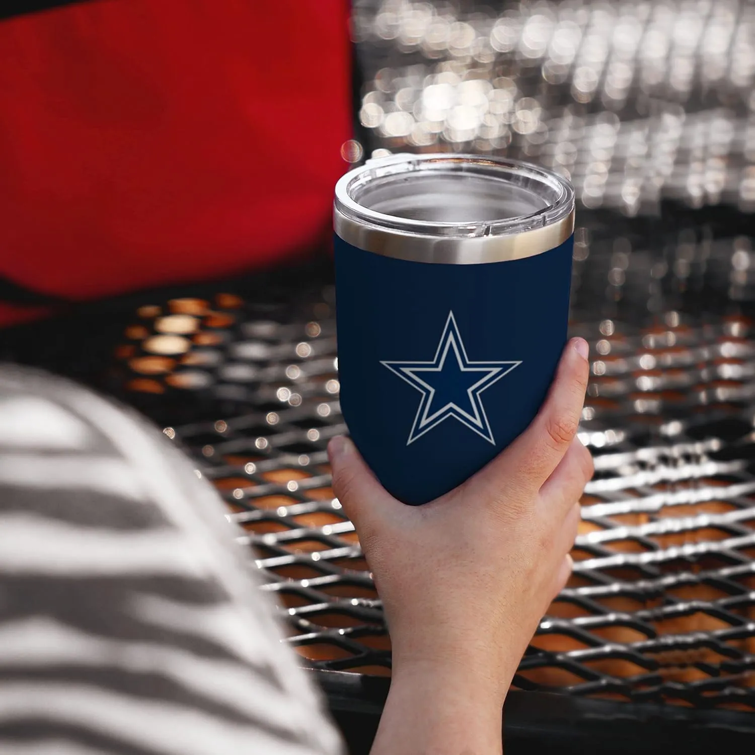 FOCO NFL unisex NFL Team Logo 30oz Insulated Stainless Steel Travel Mug Tumbler