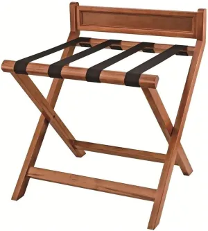 Folding Luggage Rack for Guest Room, Wooden Suitcase Stand, Luggage Stand for Hotel or Bedroom, Foldable Luggage Holder, Guest Room Essentials Organizer, Bag Rack(B)