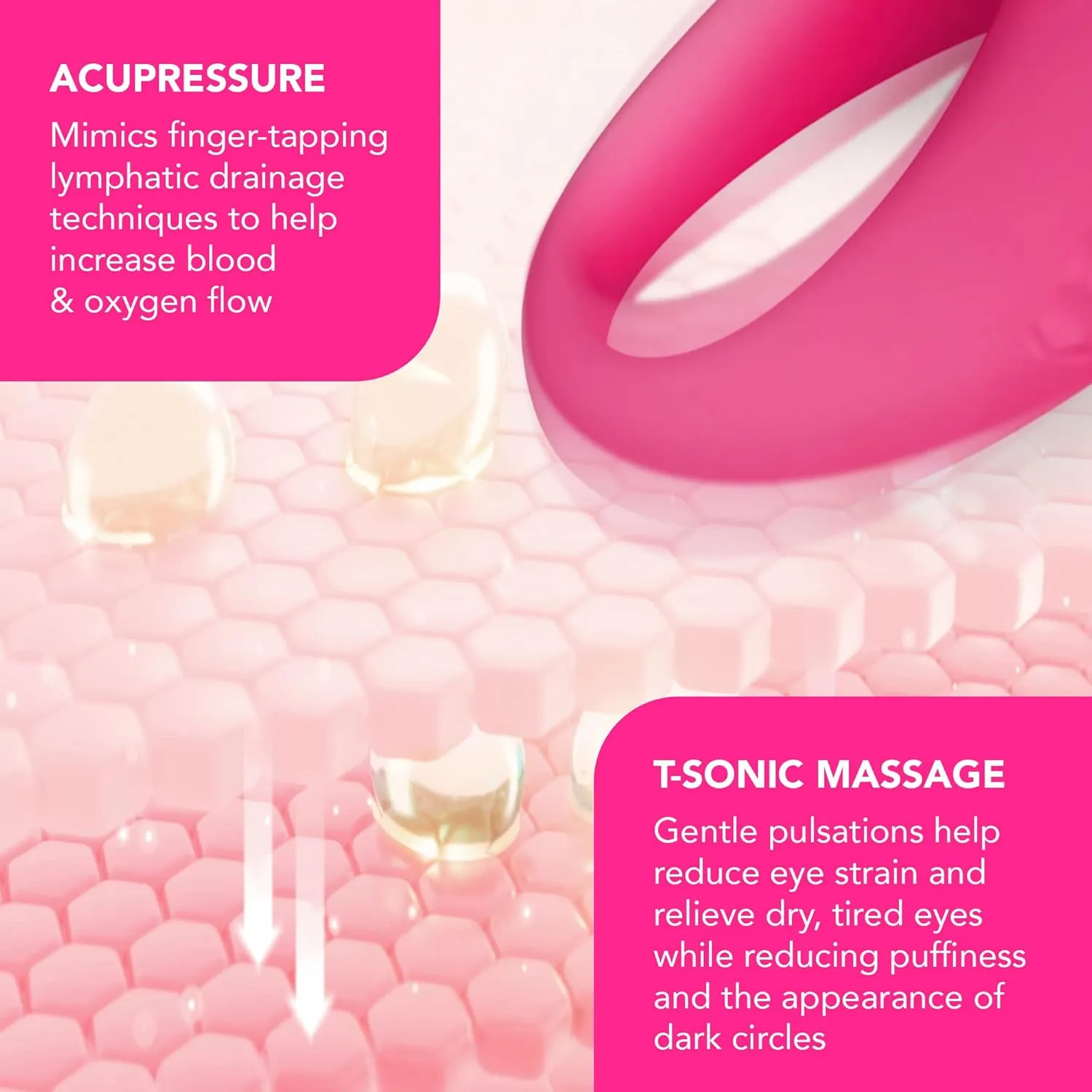 FOREO IRIS 2 Lymphatic Drainage Eye Massager | Dark Eye Circle Remover & Eye Bags Remover | Enhanced Under Eye Cream Absorption | Anti Wrinkle Eye Puffiness Reducer | 2-year Warranty