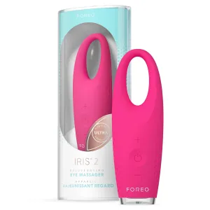 FOREO IRIS 2 Lymphatic Drainage Eye Massager | Dark Eye Circle Remover & Eye Bags Remover | Enhanced Under Eye Cream Absorption | Anti Wrinkle Eye Puffiness Reducer | 2-year Warranty