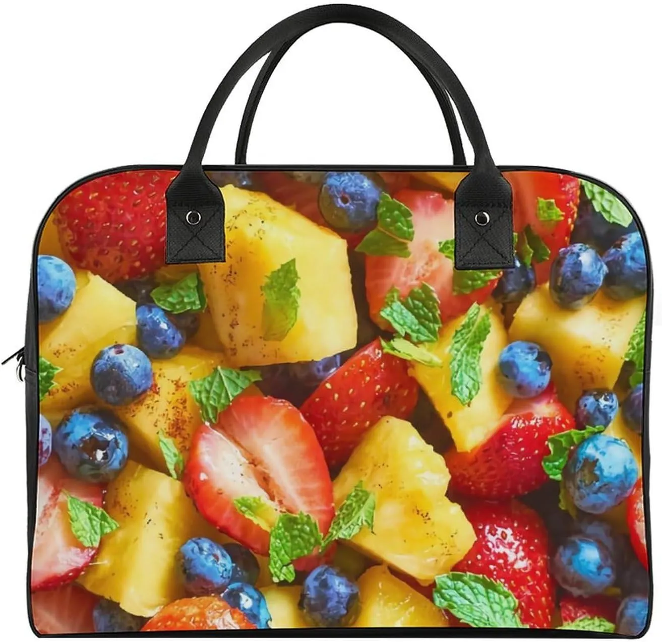 Funny Hot Dog Travel Handbag with A Large Capacity Design That Can Be Reused