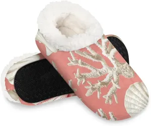 Fuzzy Slippers for Women Non-Slip Home Slippers Warm Indoor Bedroom Slippers Fluffy Women's Slippers Cozy Gift for Home Travel