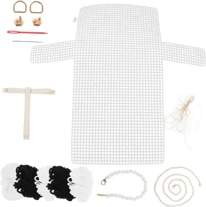 Gadpiparty Unique DIY Bag Making Kit Shoulder Bag Accessories Handmade DIY Material