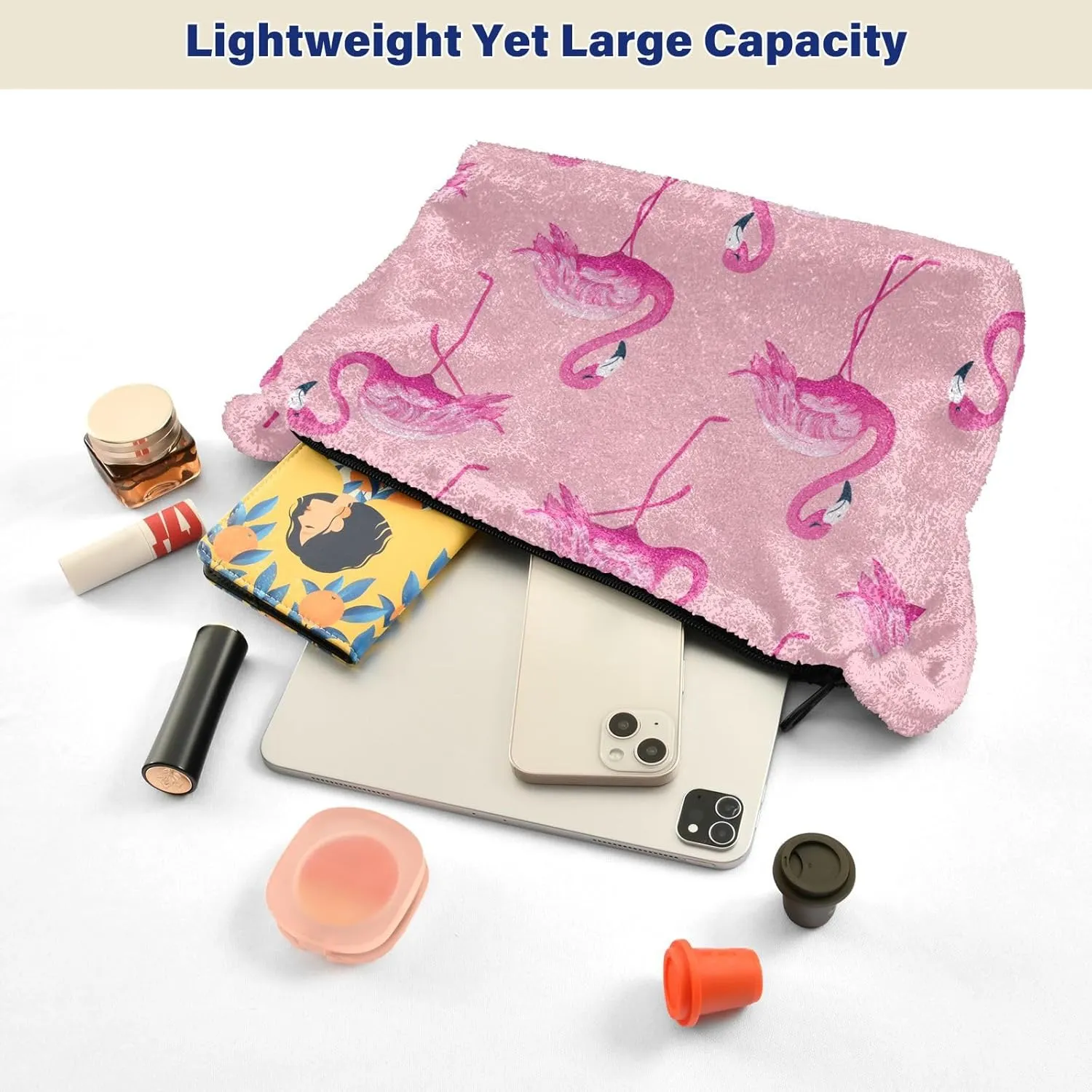 GAIGEO Pink Flamingos Women's Bag, Women's Handbags, Crossbody Bookbag for Women