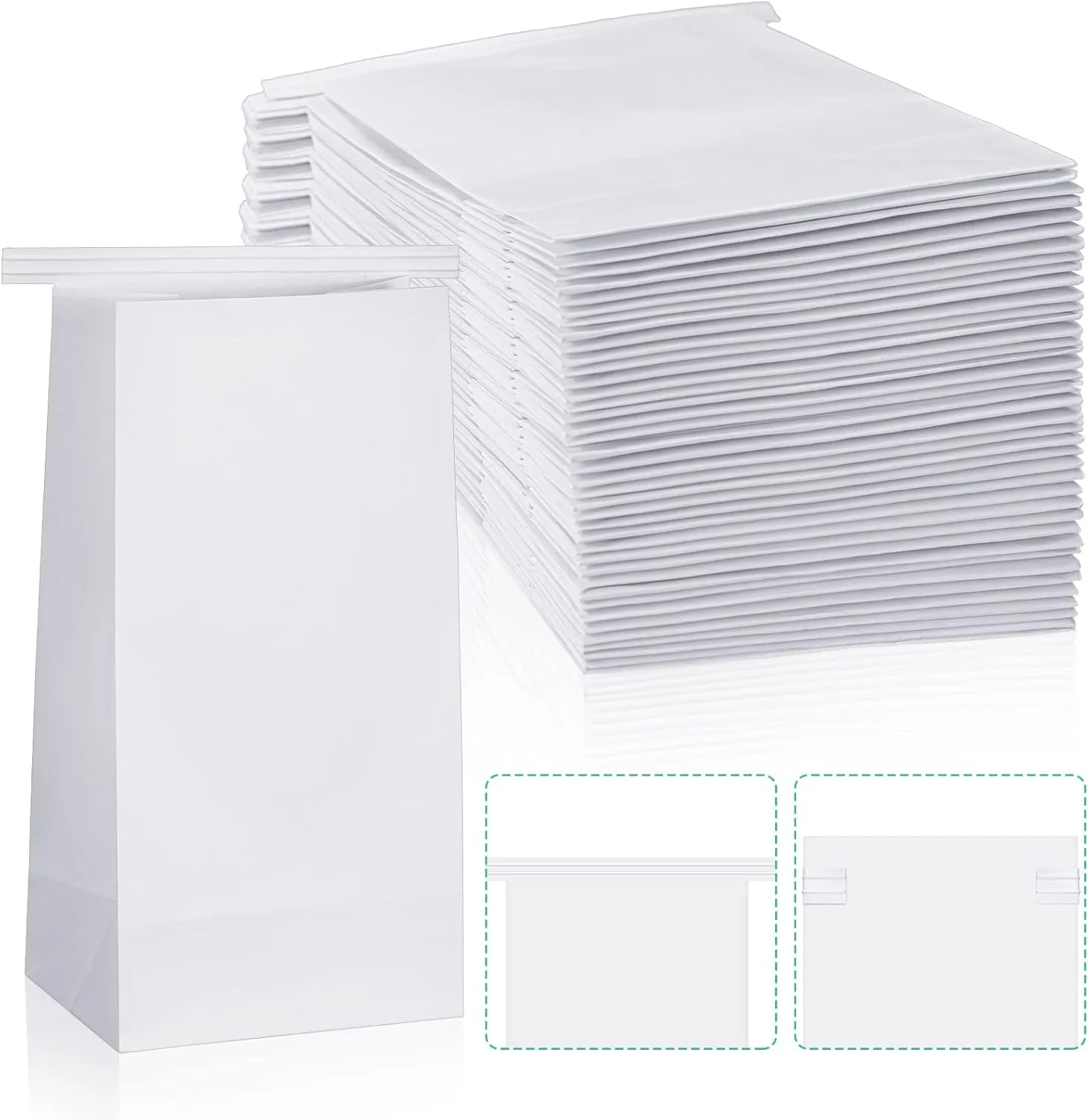 Geosar Vomit Bags Paper Disposable Barf Throw up Puke Emesis Bag for Kids Travel Airline Car Motion Sickness Pregnancy Sickness(250 Pcs)