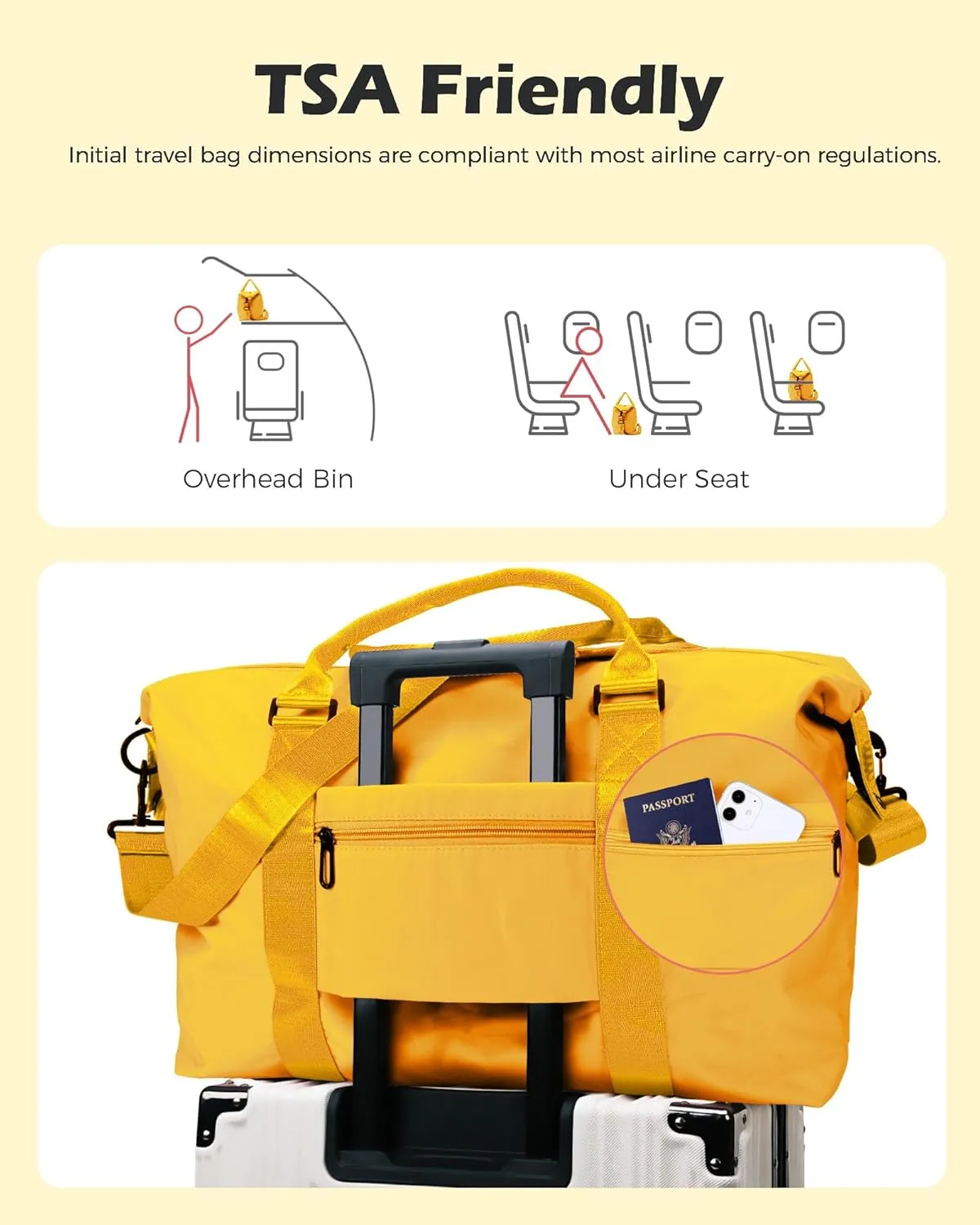 Girls Overnight Bag, Birthday Gift for Girls Age 8 9 10 11 12 13 14, Initial Travel Bag, Kids Sports Bag, Personalized Weekender Bag, Overnight Bag Gift for Her Teacher Gifts Ideas (Letter K)