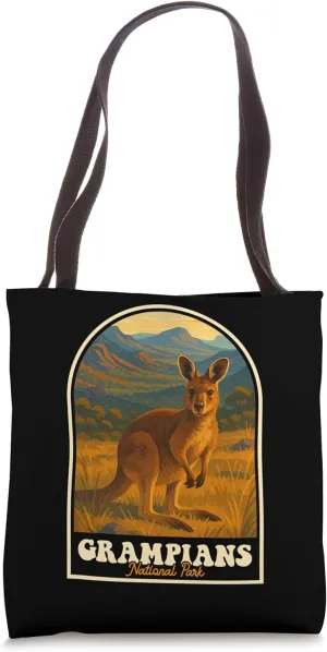 Grampians Wallaby Australia National Park Wildlife Tote Bag