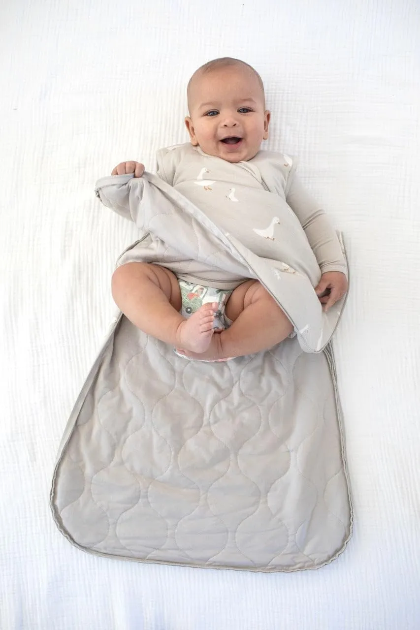 GUNAMUNA Unisex Baby, Toddler Wearable Sleeping Bag Bamboo Rayon, Premium Duvet Sleep Sack, 0.5 TOG