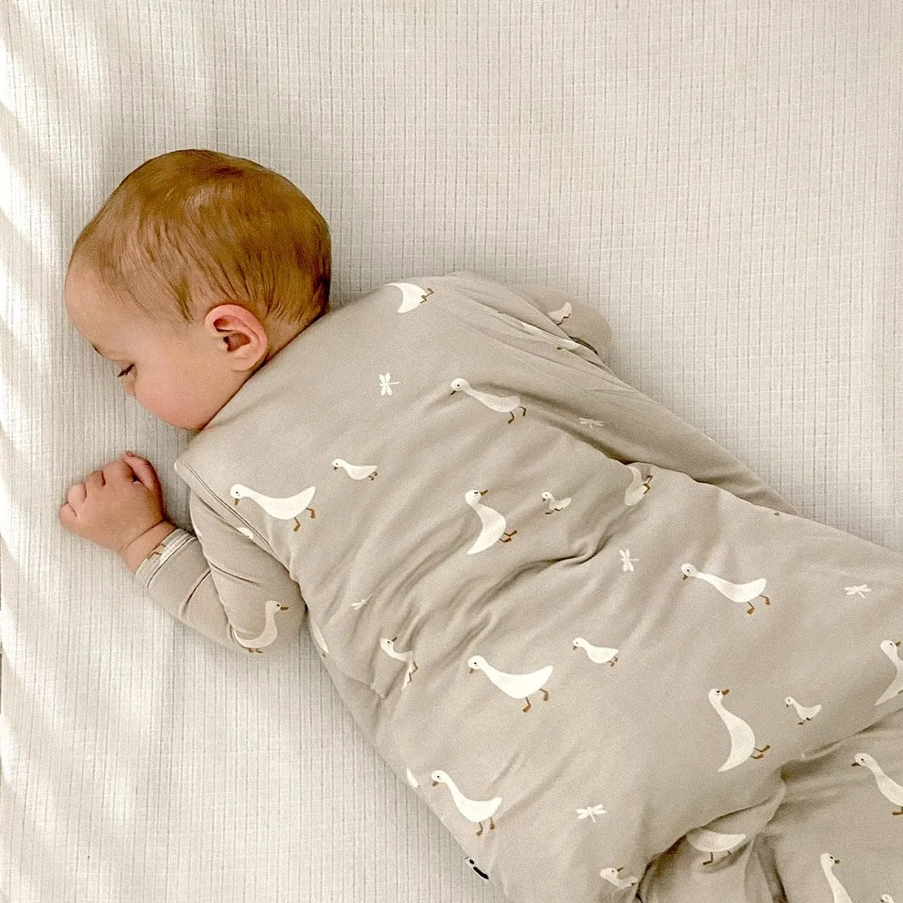 GUNAMUNA Unisex Baby, Toddler Wearable Sleeping Bag Bamboo Rayon, Premium Duvet Sleep Sack, 0.5 TOG