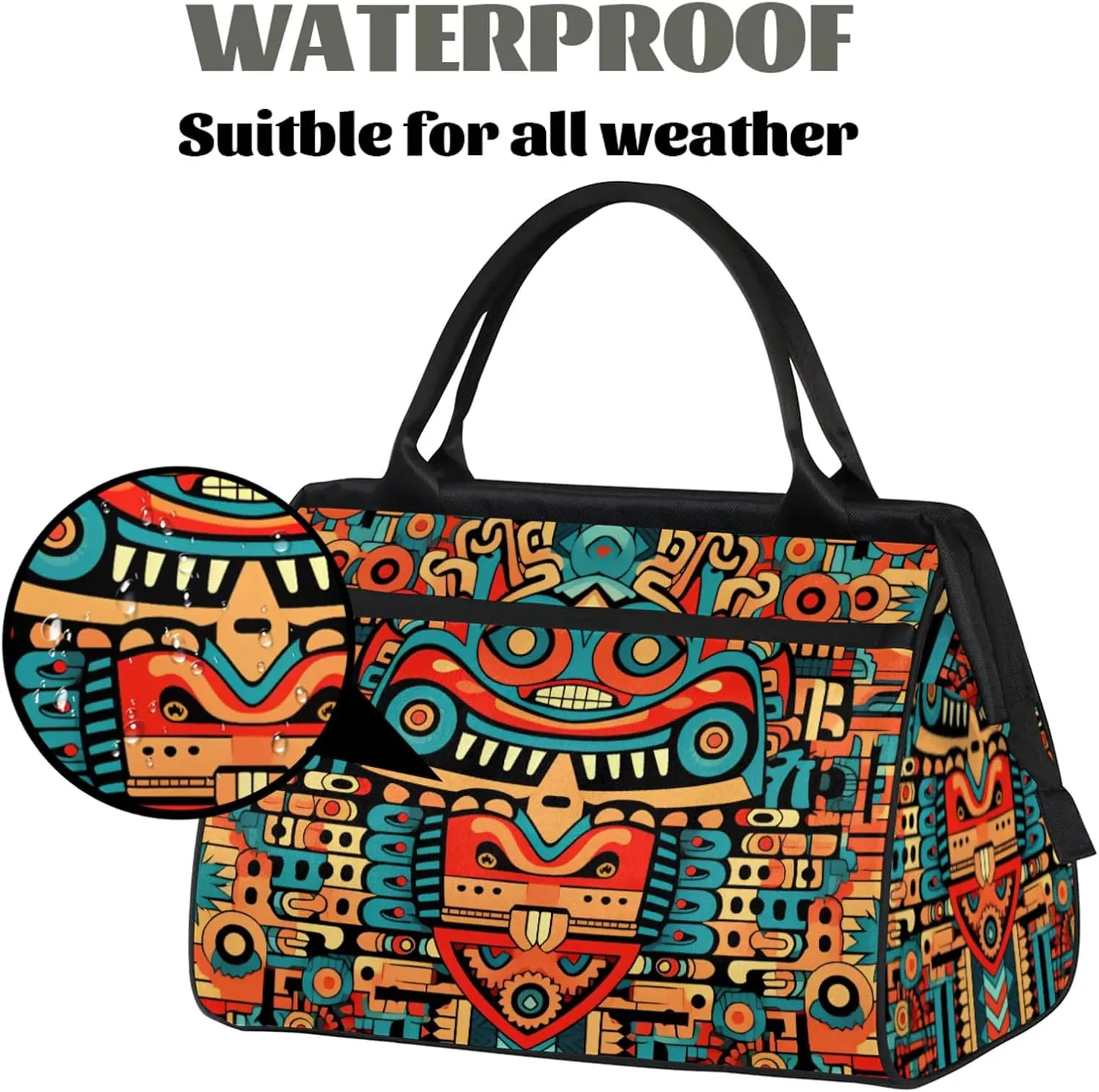 Gym Bag for Women Men, Travel Sports Duffel Bag with Trolley Sleeve Overnight Bag Carry On Tote Bag for Travel Gym Sport