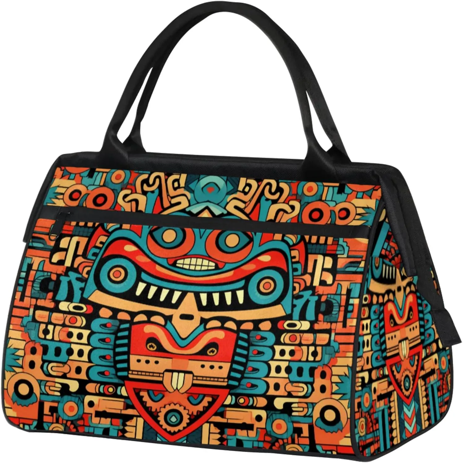 Gym Bag for Women Men, Travel Sports Duffel Bag with Trolley Sleeve Overnight Bag Carry On Tote Bag for Travel Gym Sport