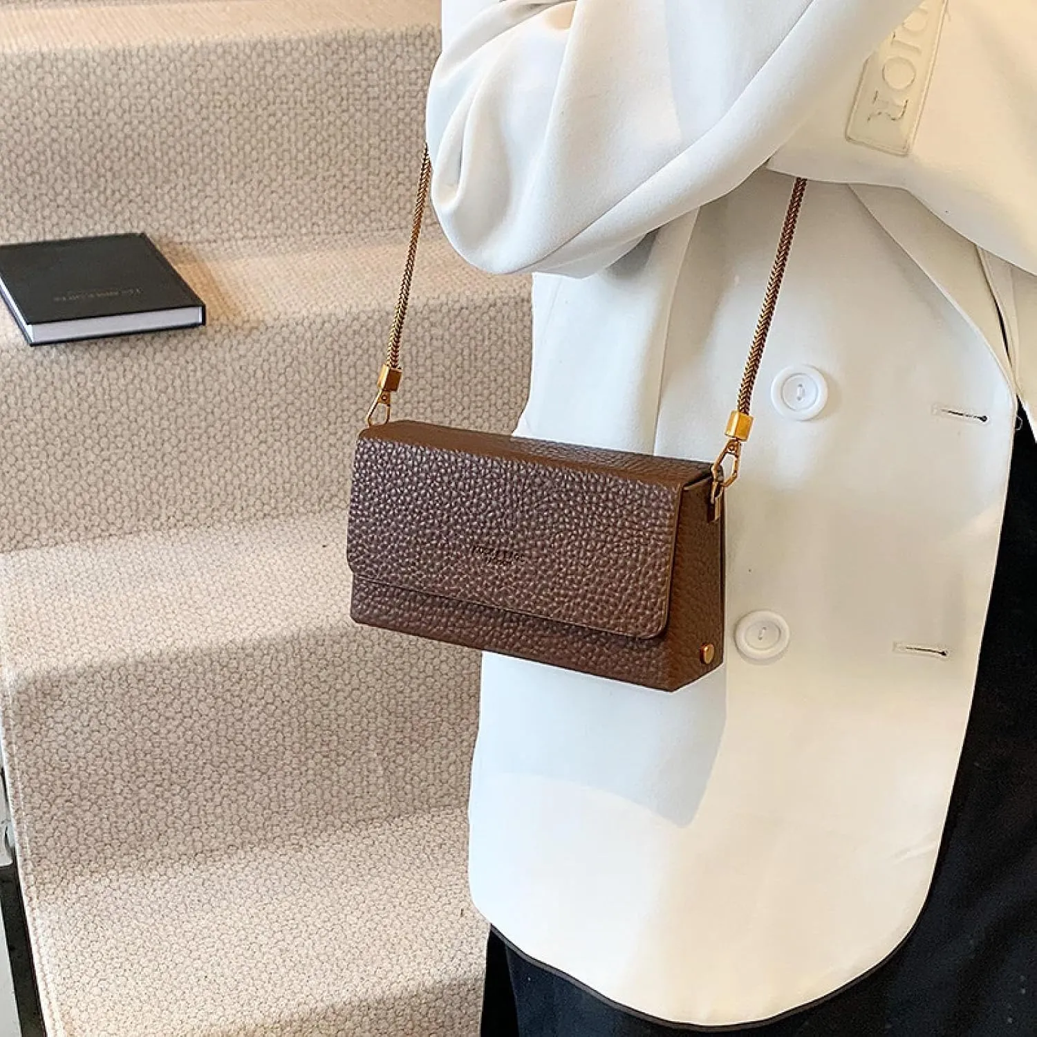 Hand-held Women's Shoulder Bag Cross-body Bucket Bag