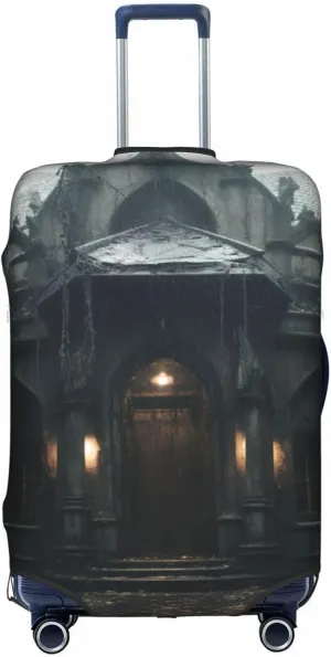 Haunted Mansions Print Suitcase Protector For Travel,Stylish And Protective Bag Covers For Luggage