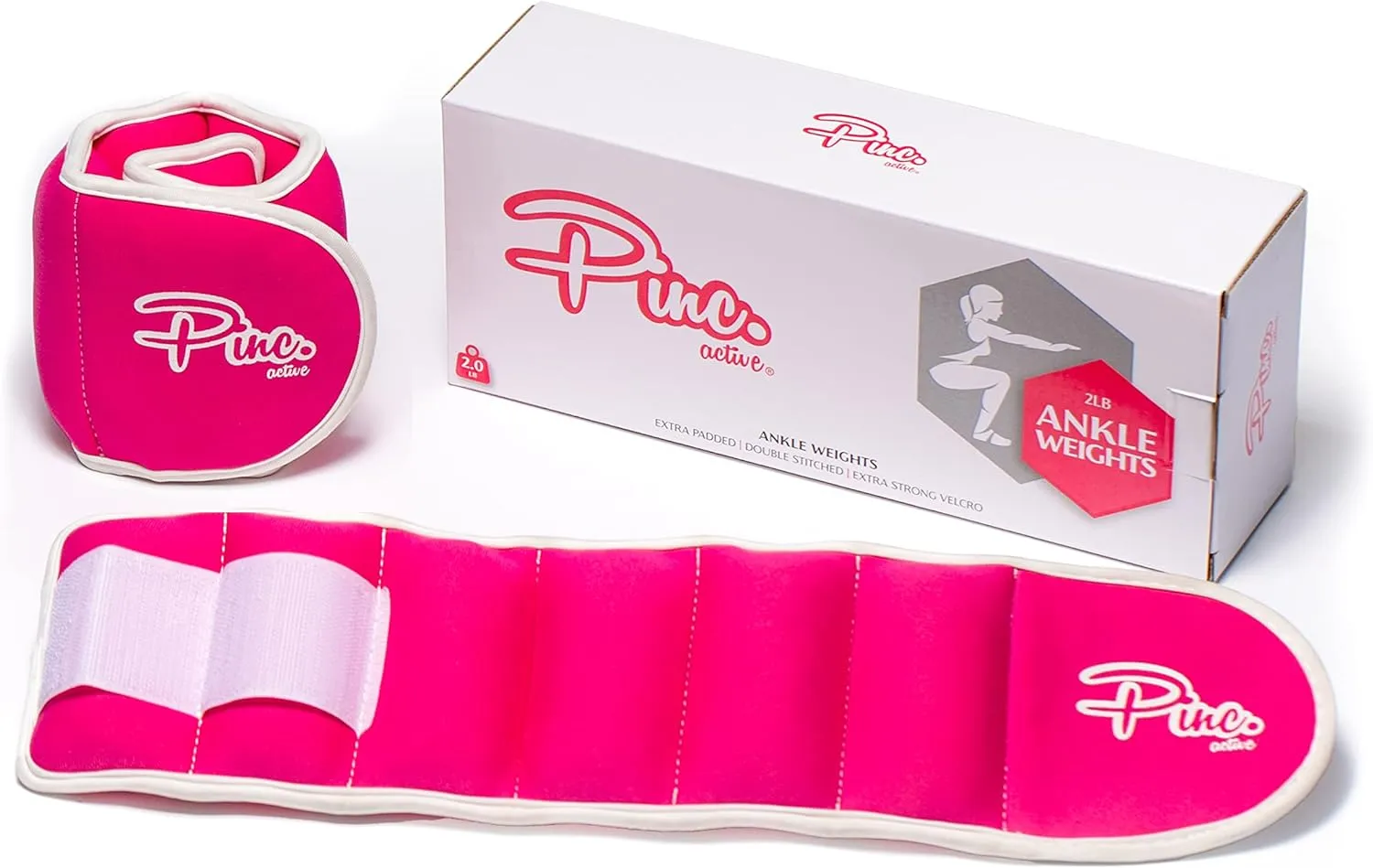 HEALTHYMODELLIFE Ankle Weights Set - 0.5lb, 1lb, 2lbs, 3lbs, 4lbs, 5lbs, 8lbs and Adjustable Sets - for Women, Men and Kids