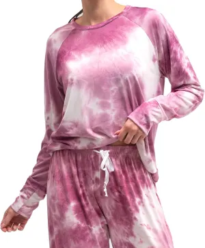 Hello Mello Dyes The Limit Lounge Long Sleeve Pajama Top