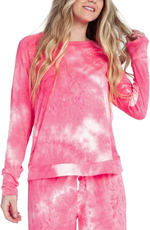 Hello Mello Dyes The Limit Lounge Long Sleeve Pajama Top