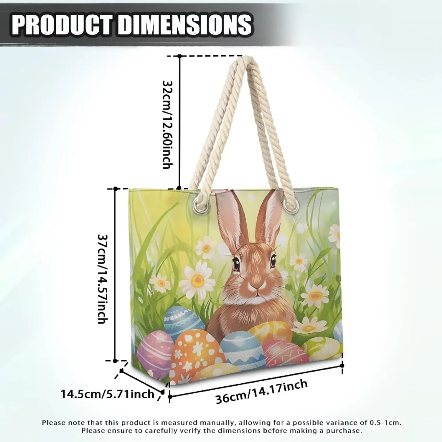 Hemp Rope Tote Bag for Women Men Lightweight Reusable Shopping Bags with Portable Handle Beach Travel Work Handbag
