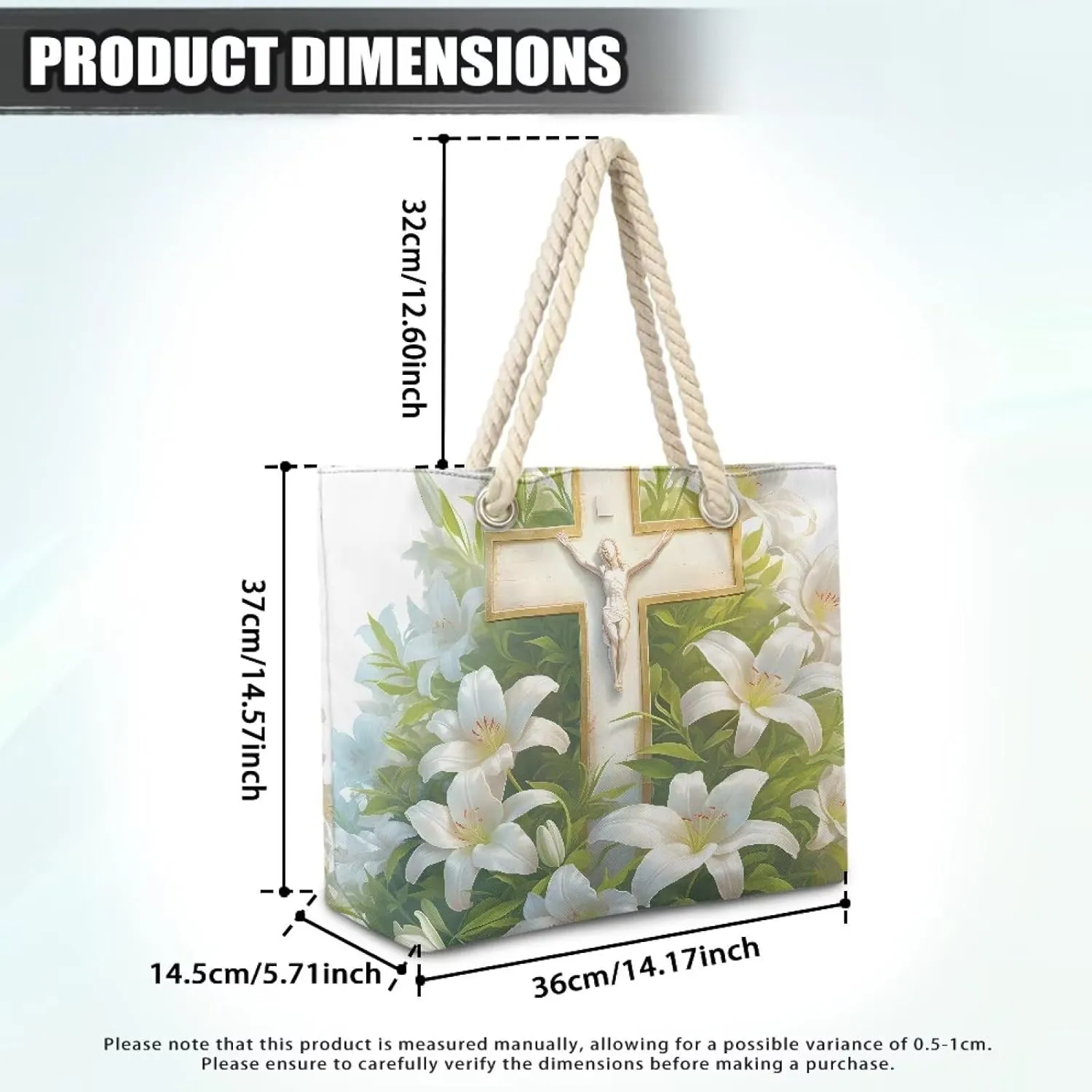 Hemp Rope Tote Bag for Women Men Lightweight Reusable Shopping Bags with Portable Handle Beach Travel Work Handbag