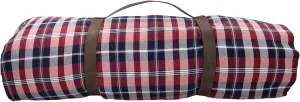 Hide & Drink, Blanket Carrier with Adjustable Straps, Carry Strap for Camping Travel Accessory, Full Grain Leather, Handmade