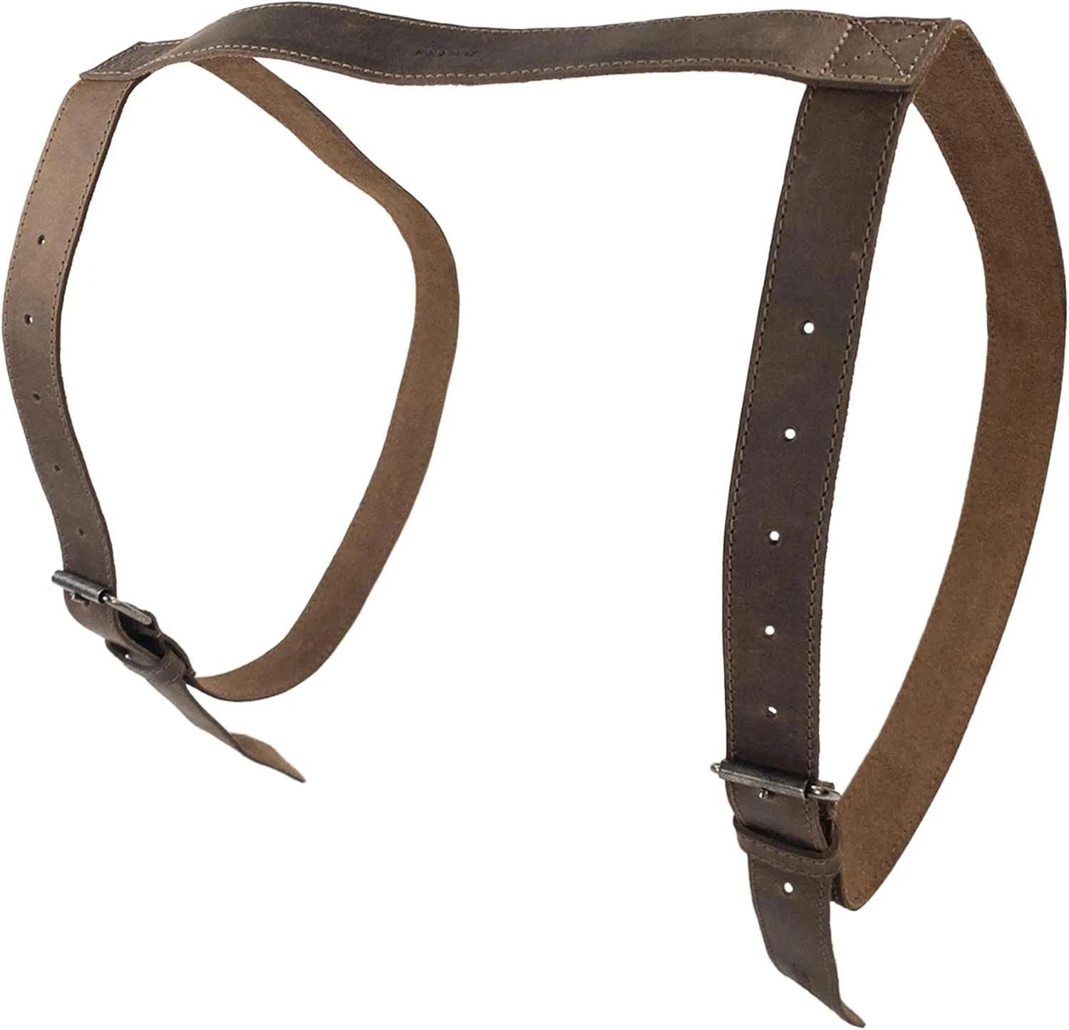 Hide & Drink, Blanket Carrier with Adjustable Straps, Carry Strap for Camping Travel Accessory, Full Grain Leather, Handmade