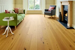 Home Choice Engineered European Rustic Oak 14mm x 190mm Natural Brushed Invisible Oiled