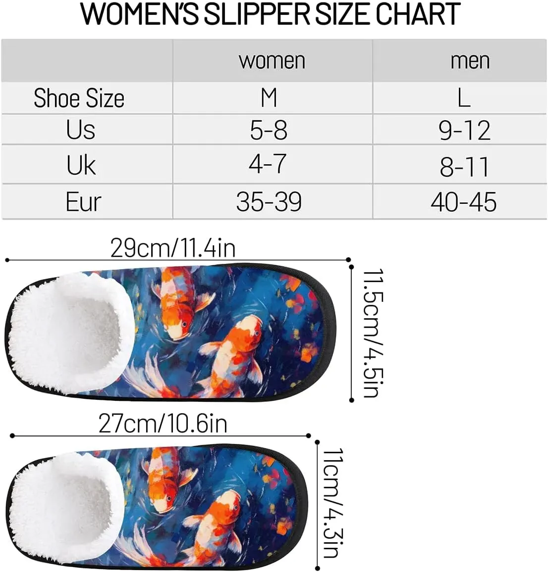 House Slippers for Women Men Cozy Slippers with Non-slip Sole Indoor House Shoes Warm Plush Slippers for Home Bedroom Travel