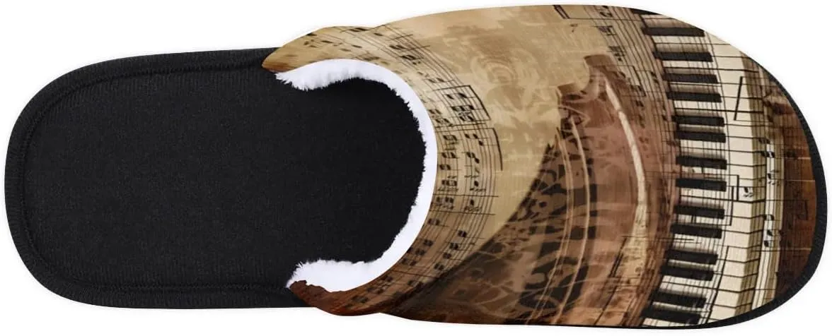 House Slippers for Women Men Soft Cozy Non Slip Lightweight Winter House Shoes for Indoor Outdoor