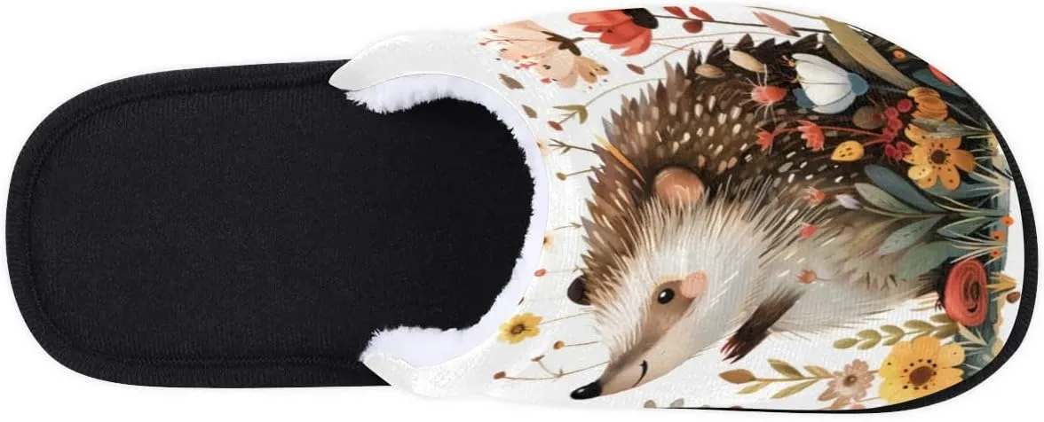 House Slippers for Women Men Soft Cozy Non Slip Lightweight Winter House Shoes for Indoor Outdoor