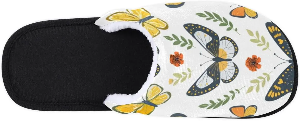 House Slippers for Women Men Soft Cozy Non Slip Lightweight Winter House Shoes for Indoor Outdoor