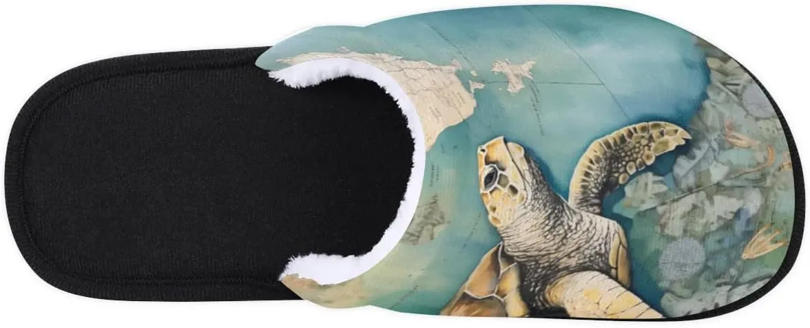 House Slippers for Women Men Soft Cozy Non Slip Lightweight Winter House Shoes for Indoor Outdoor
