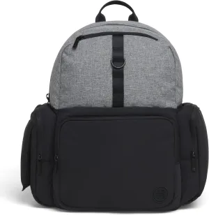 Huggies Day Pack Diaper Backpack, Dark Grey Heather/Black, One Size