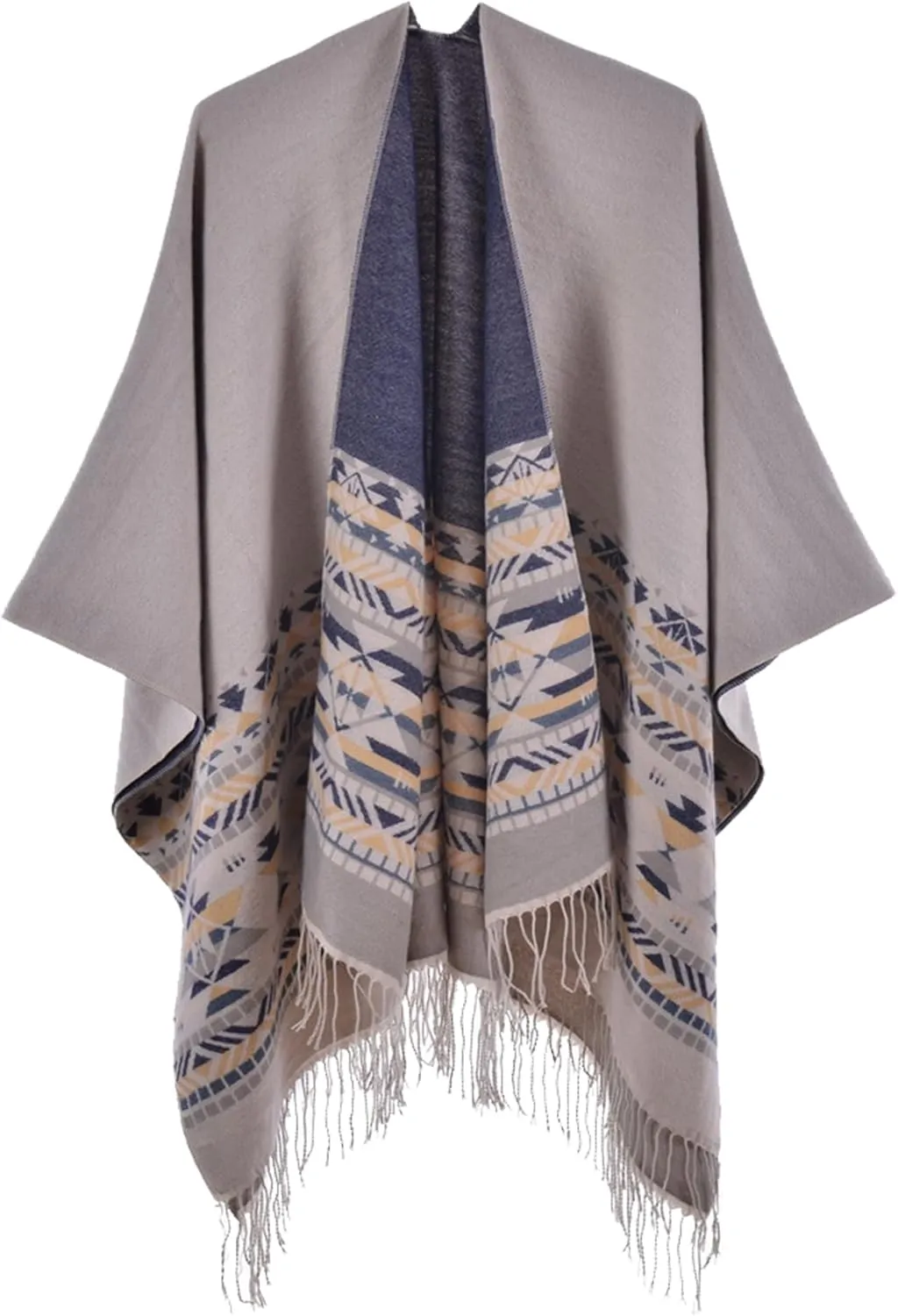 Immerguter Women's Shawl Wraps Sweater Poncho Cape for Fall Winter