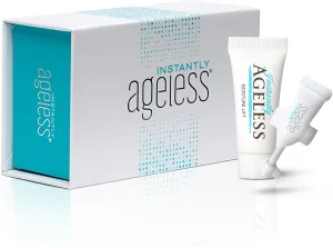 Instantly Ageless - Instant Face Lift Cream - Skin Care for Anti Aging face cream - Wrinkle Tightener - Instant Under Eye Bags Remover - Facelift in a Box of 25 Vials