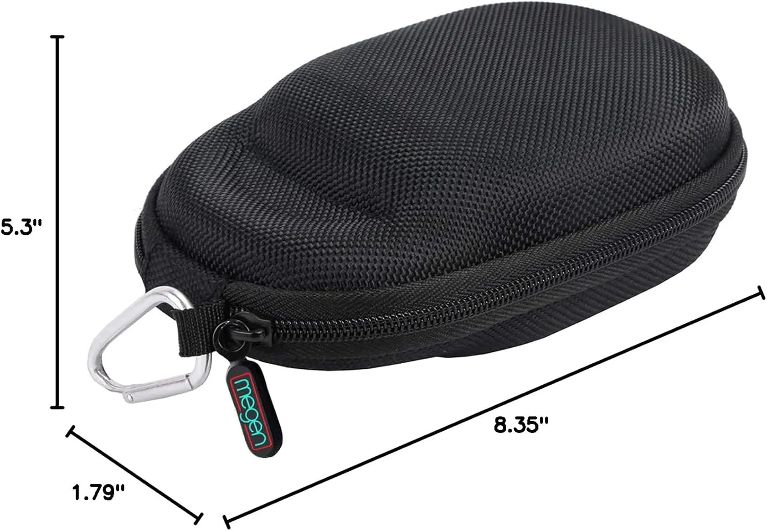 JBL Clip 4 Waterproof Portable Bluetooth Speaker Bundle with Megen Protective Hardshell Case (Blue)