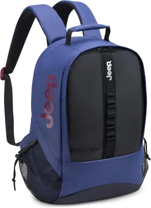 Jeep JS011B Travel Backpack, Navy, 15.6" Laptop