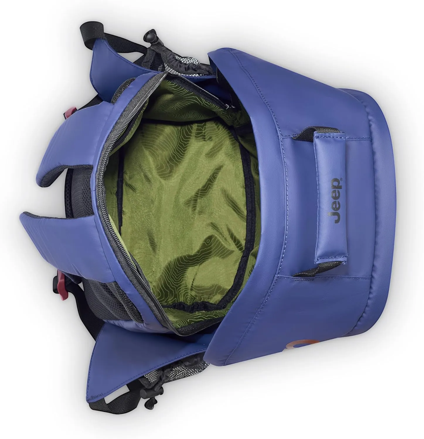 Jeep JS011B Travel Backpack, Navy, 15.6" Laptop