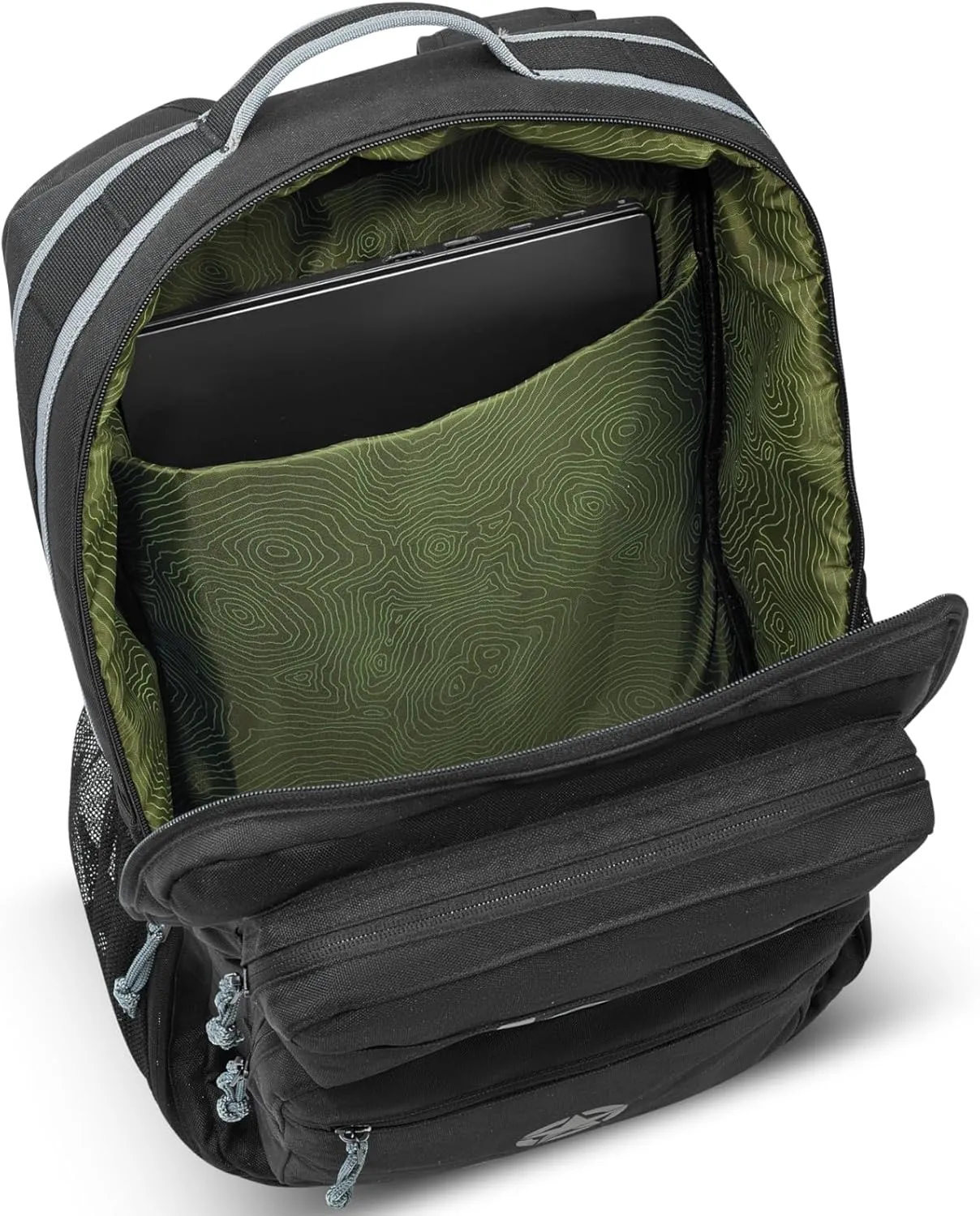 Jeep JS015B Travel Backpack, Black, 15.6" Laptop