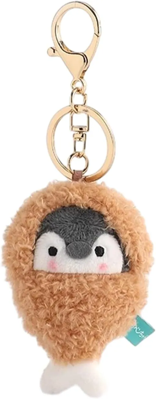 jiesinlov Kawaii Plush Penguin Pendant Cute Keychain,Purse Backpack Charms Accessories Key Chain for Women or Girls Bags